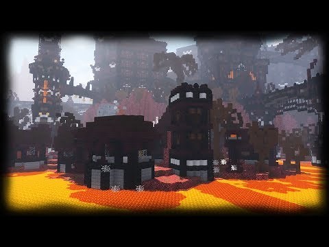 Minecraft | How to build an EPIC Nether Castle