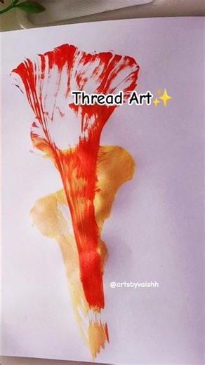 thread art ✨ string pull painting #shorts #trending #viral #threadart #shortsforgoals