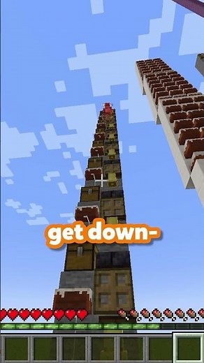 The FASTEST Staircase in Minecraft #shorts