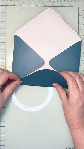 Assemly of 5x7 SVG envelope with liner