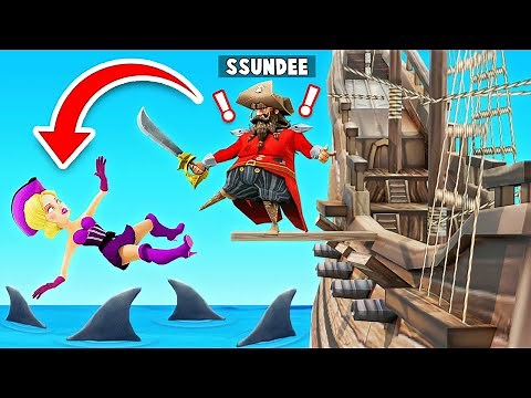 SURVIVING a SHARK ATTACK (Sea of Thieves)