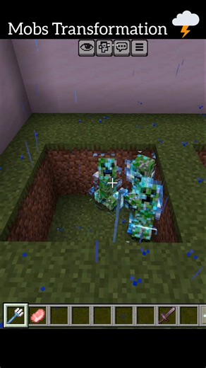 🔥 Minecraft Shorts | Mobs Transformation 🔥 #minecraft #equipou