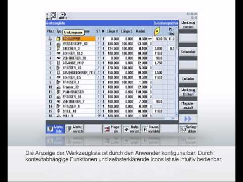 SINUMERIK 840D sl Tutorial