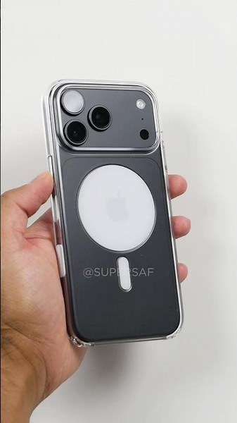 iPhone 18 Pro Max Clear Case with MagSafe Unboxing