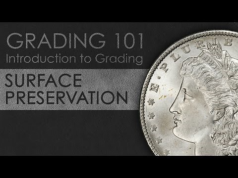 SURFACE PRESERVATION: Introduction to Coin Grading Using Mint State Morgan Dollars