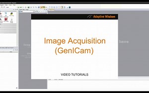 4. Adaptive Vision Studio Tutorial_ Image Acquisition (GenICam)