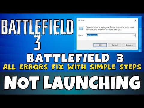 How to Fix Battlefield 3 Not Launching Windows 10 / 11 || 2023 Fix