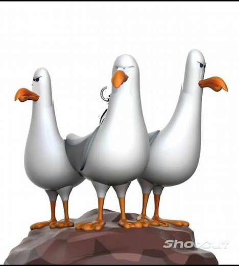 Finding Nemo seagulls Mine mine mine mine