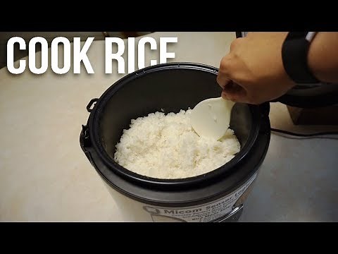 How to Cook Rice in a Rice Cooker (EASY)