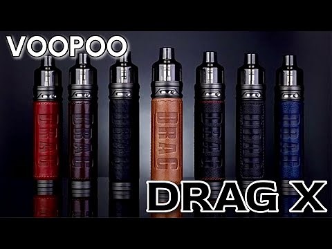 VOOPOO DRAG X Unboxing Review