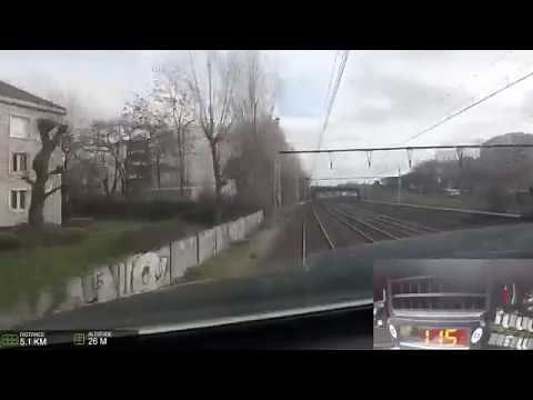 High Speed Rail Cab View