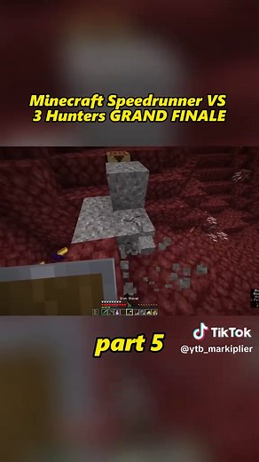 Minecraft Speedrunner vs 3 Hunters: Grand Finale Showdown