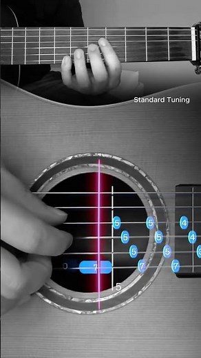 standard tuning #guitar #guitartuner