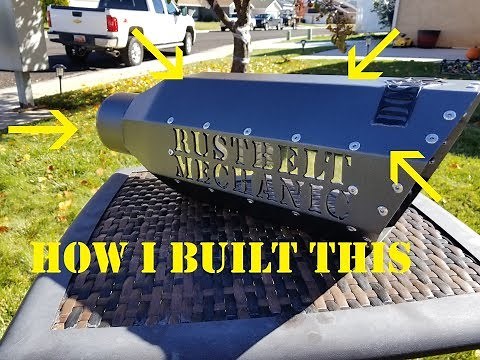 How To Build a Badass Exhaust Tip | Daily Work VLOGs | 7'' Stainless Inlaid, Coned Inlet Octagon Tip