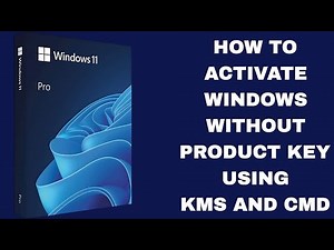 HOW TO ACTIVATE WINDOWS WITHOUT PRODUCT KEY| USING KMS AND CMD