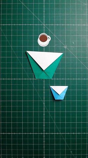 How to Make an Easy Origami Cup – Perfect for Kids & Beginners! ☕✨