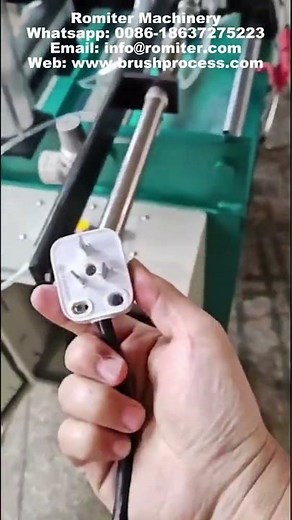 Manual Wire Brush Twisting Machine with Trimming Machine