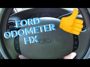 FORD MECHANICAL ODOMETER FIX!