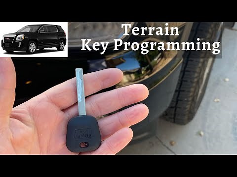 How To Program A GMC Terrain Key 2014 - 2017 DIY Transponder Chip Ignition Tutorial