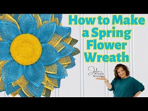 Step-by-Step Guide to Crafting a Beautiful Spring Wreath | Perfect Spring Decor: DIY Flower Wreath