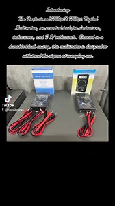 Introducing the Professional DT830B DT832 Digital Multimeter, an essential tool for electricians, technicians, and DIY enthusiasts. Encased in a durable black casing, this multimeter is designed to withstand the rigors of everyday use. Visit: https://circuit.rocks/products/professional-dt830b-dt832-digital-multimeter-with-durable-black-casing #circuitrocks #circuitrocksphilippines #electronics #digital #multimeter #electricians #technicians #toolkit #electrical #dt830b #dt832 #fyp #foryourpage |