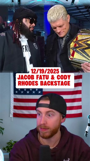 Cody Rhodes & Jacob Fatu Put Their Rivalry to the Test! 🤼‍♂️🔥 #WrestlingDrama #WWE #ViralMoments #FYP #Trending
