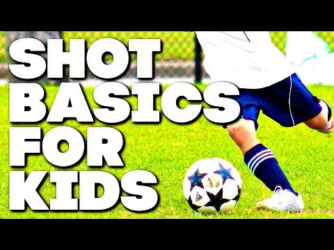 How To SHOOT A SOCCER BALL For Kids & Beginners