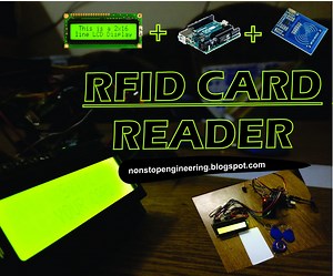 RFID CARD READER WITH ARDUINO,RFID-RC522 and LCD 16x2