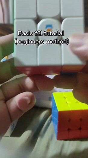 Beginner's Guide to F2L Method Tutorial for Rubik's Cube