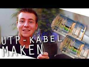 Zelf een UTP kabel maken | INTERNET kabel maken| Davey Raaijmakers