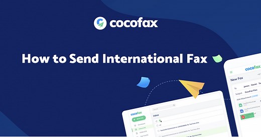 How to Send International Fax