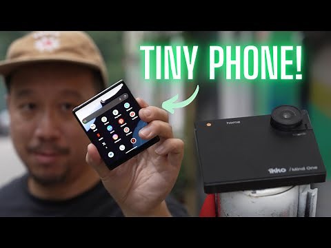 The Smallest Android Phone! Ikko Mind One Hands-On