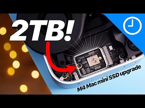 How to UPGRADE the M4 Mac mini SSD and save hundreds!