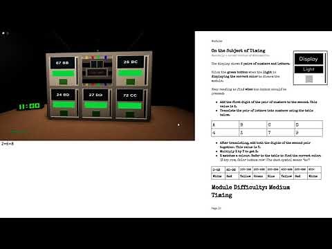 Defusal Timing Tutorial