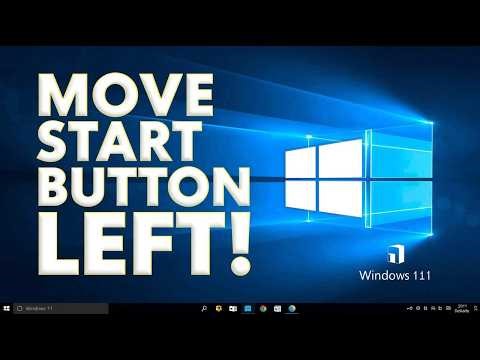 Move Start Button Back! - how to shift Windows 11 start menu to the left tutorial