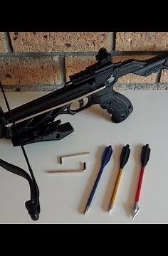 Alligator Tactical Crossbow assembly part 5 (string up the bow by yourself safely)