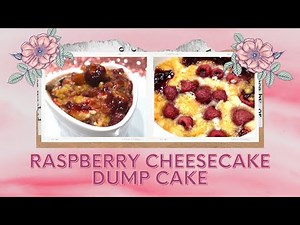 6 Ingredient Raspberry Cream Cheese Dump Cake: Slow Cooker Raspberry Cheesecake Made Simple