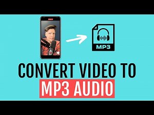 How to convert video to audio MP3 for your podcast