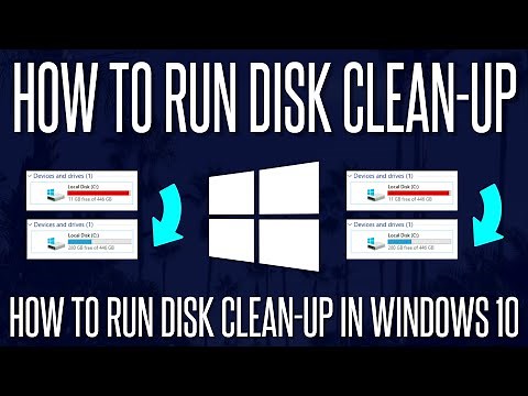How to Run Disk Clean-up to Free up Space in Windows 10
