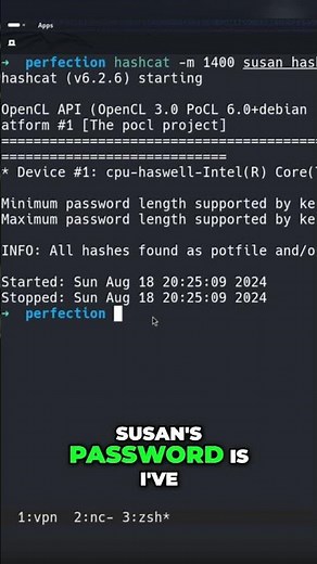 Cracking Passwords with Hashcat 🔒💻 | #ethicalhackingtutorial #hackthebox #htb