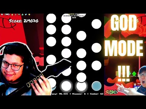 ROBLOX FNF but GOD MODE with GH CONTROLLER !!!