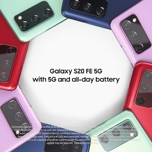 For the fans of gaming FTW. Get the most out of 5G with an all-day battery to keep on winning and winning. Now get $100 off the Galaxy S20 FE 5G and receive a free Wireless Battery Pack worth $98! Valid for purchase (without contract) at Samsung Experience Stores, Samsung Online Store and selected authorised retailers. While stocks last. T&Cs apply. | Samsung