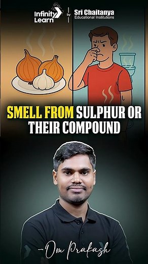 Why Do Sulphur Compounds Smell So Bad? 🤢 | NEET Chemistry || ‪@InfinityLearn_NEET‬