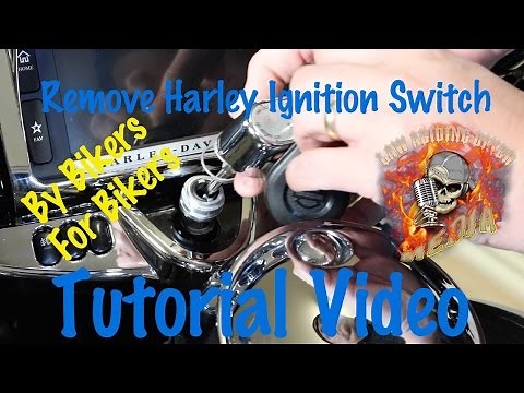 Remove & Install Harley Touring Ignition Switch-Motorcycle Biker Podcast