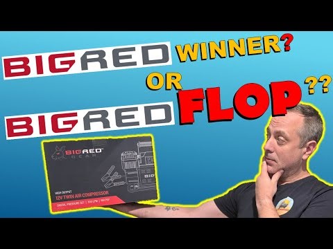 Big Red Gear Air Compressor Tested – Quality Kit or Total Flop?