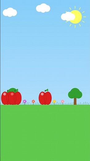 Number 6 six 🍎 | count to 6 | learn numbers | kids video