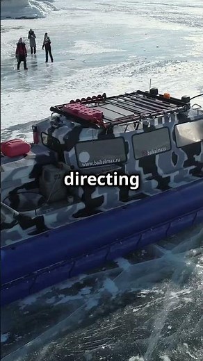 How Does a Hovercraft Fly Over Water and Land? #hovercraft #facts #science