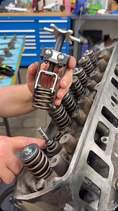 4.5K views · 21 reactions | Using a Spring compressor tool to install valve springs! #ford #foxbodymustang #foxbody #ford302 | Extreme Truck | Facebook