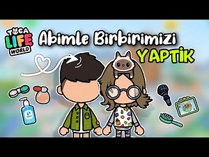 Abimle Gerçek Hayattaki Hallerimizi Yaptık! 😼💥 ​| Toca Life World