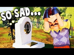 THE NEIGHBOR'S SADDEST MEMORY... | Hello Neighbor Full Release Act 3 Secrets